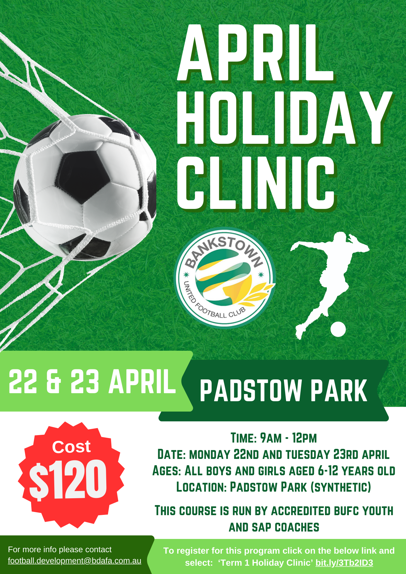 April Holiday Clinic Flyer